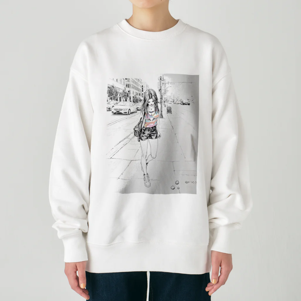 OtoAの隠れた宝石を探す人 Heavyweight Crew Neck Sweatshirt