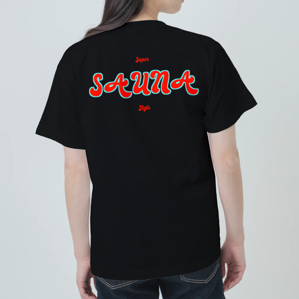Super Sauna StyleのSuper Sauna Style “Red” Heavyweight T-Shirt