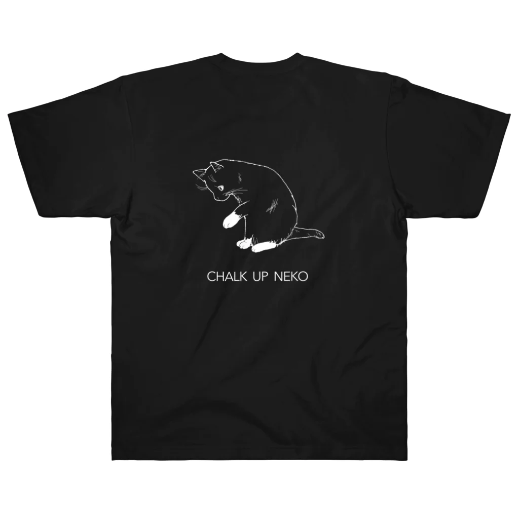 mantling tanukiのCHALK UP NEKO Heavyweight T-Shirt