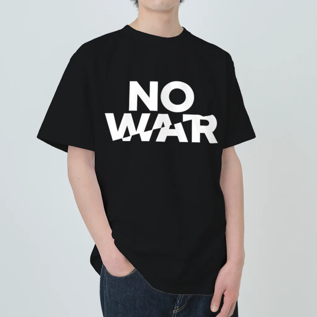 NoMoreWarの反戦｜NO WAR Heavyweight T-Shirt