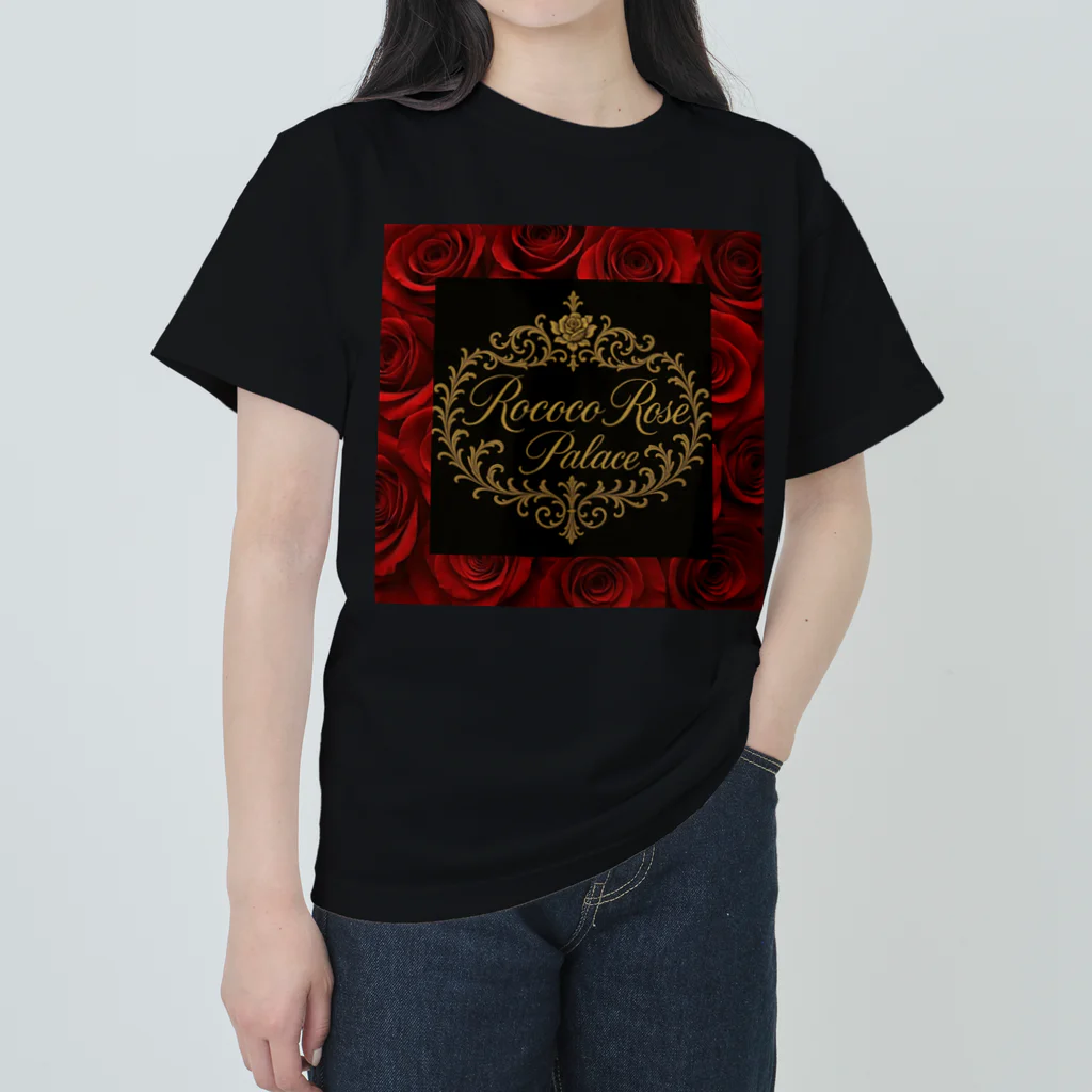 Rococo-Rose-Palace🌹✨️のワイン色♥️ロココローズパレス🌹✨️ Heavyweight T-Shirt