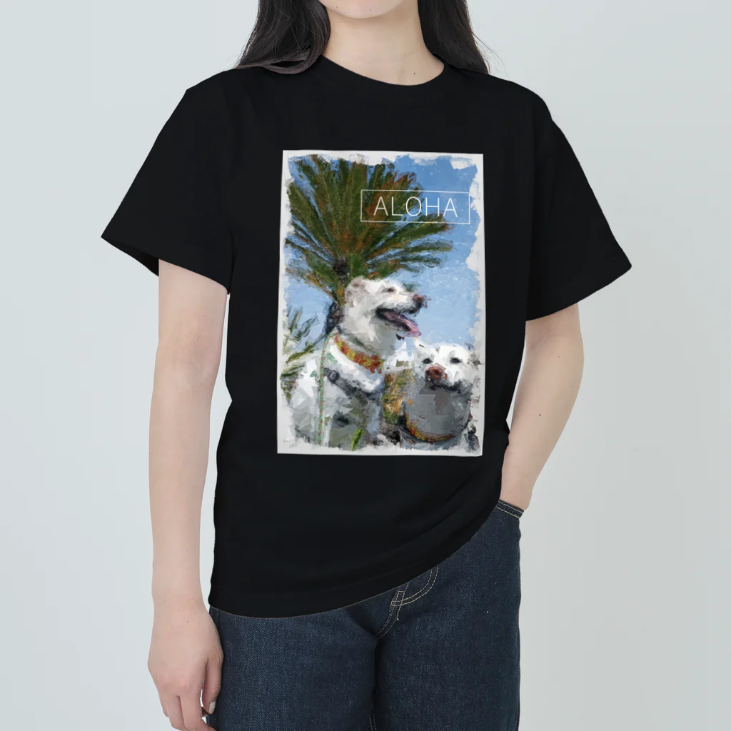 Atelier Pua laniのALOHAなおふたりさん2 Heavyweight T-Shirt