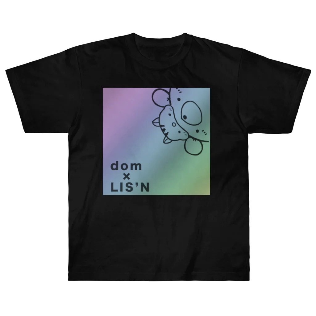 どむショップのDom×LIS’N Heavyweight T-Shirt