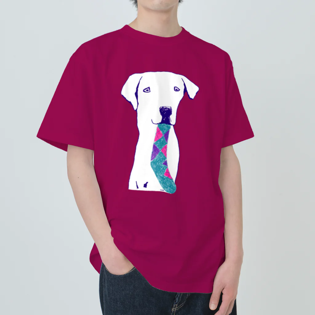 NIKORASU GOのラブラドール（Tシャツ・パーカー・グッズ・ETC） Heavyweight T-Shirt