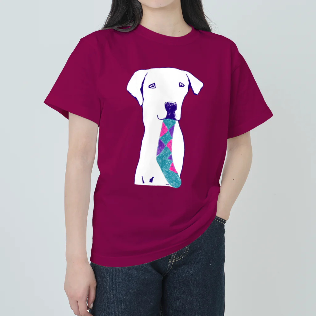 NIKORASU GOのラブラドール（Tシャツ・パーカー・グッズ・ETC） Heavyweight T-Shirt