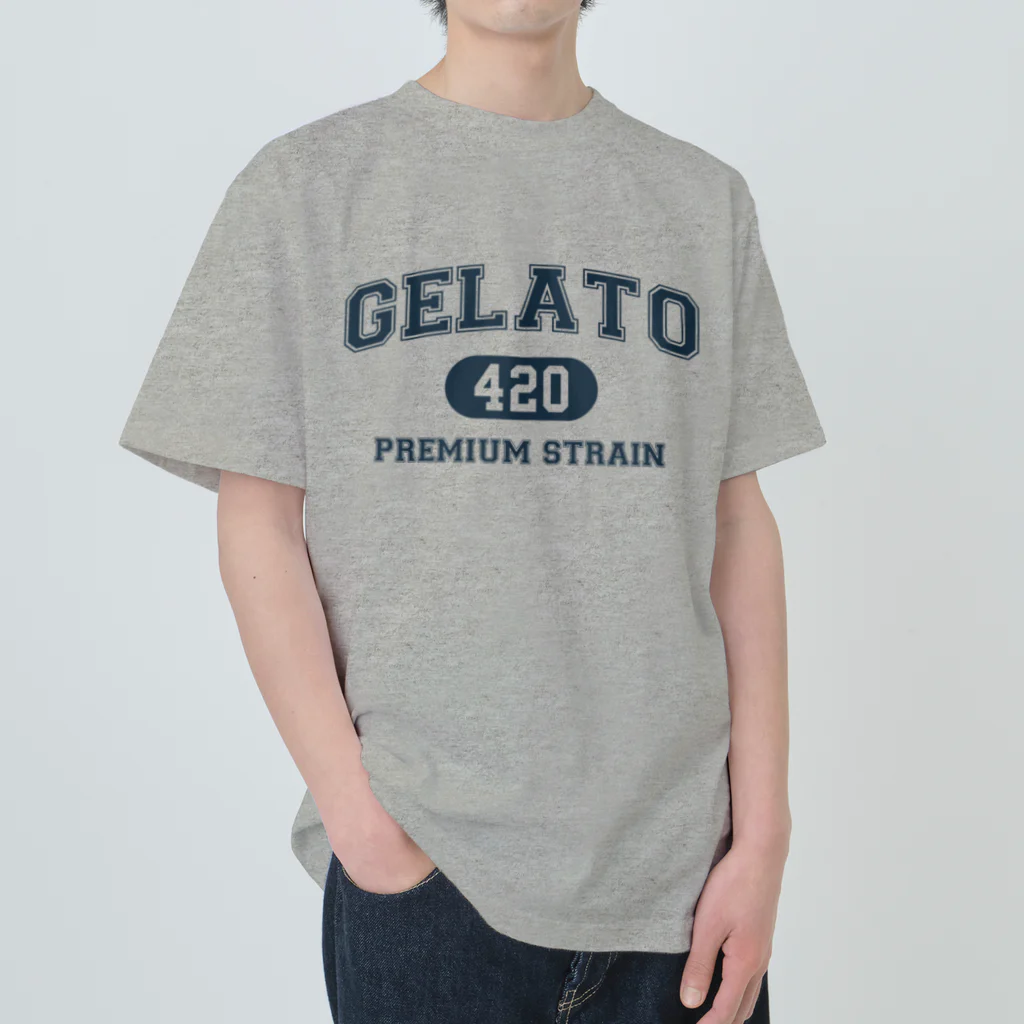 gelatohightimesのGelato College Heavyweight T-Shirt