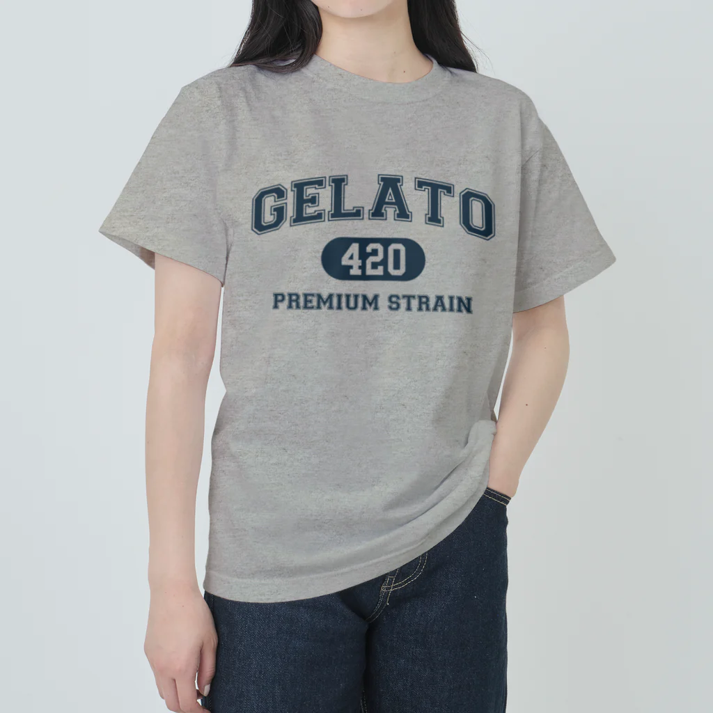 gelatohightimesのGelato College Heavyweight T-Shirt