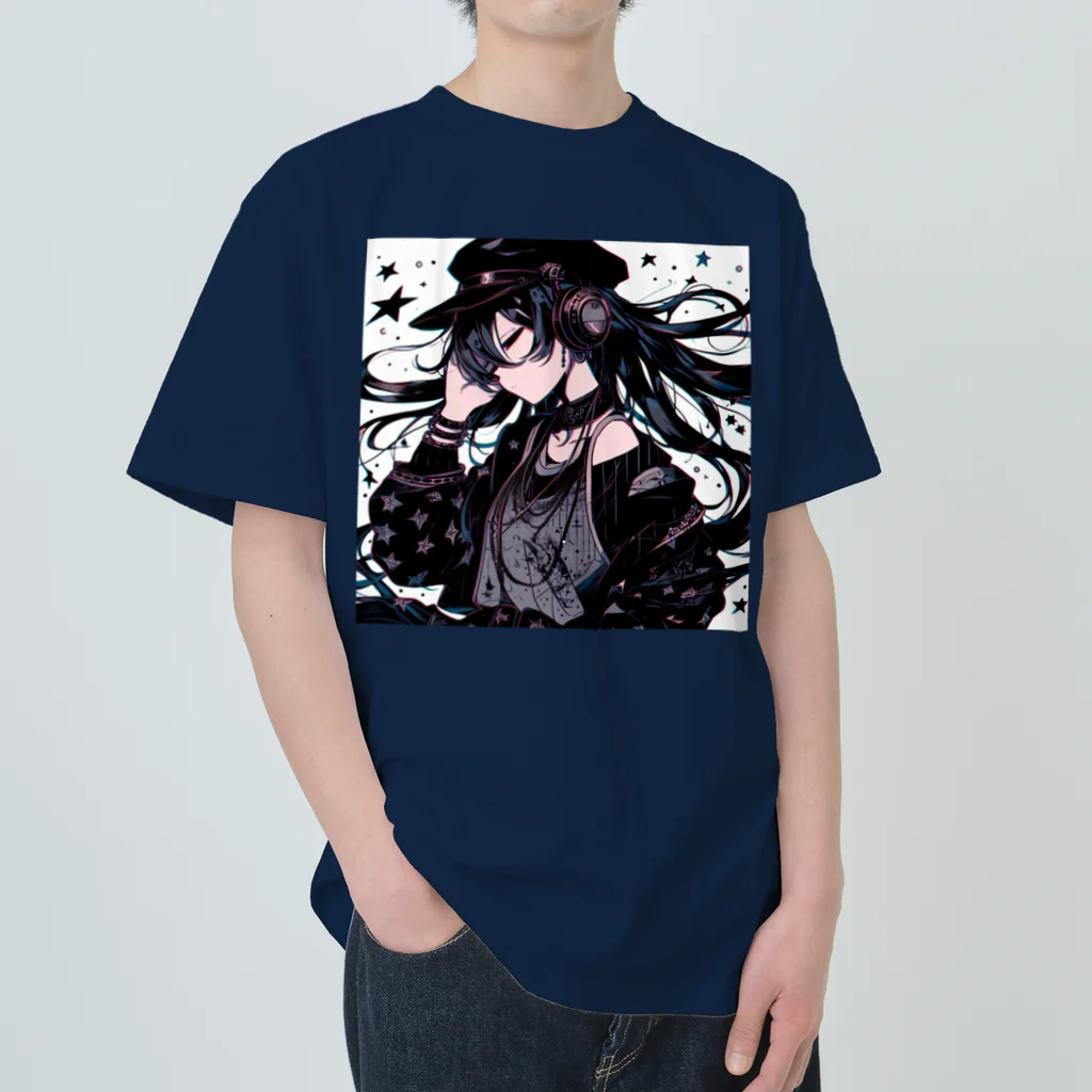 zaisuの音楽女子３ Heavyweight T-Shirt