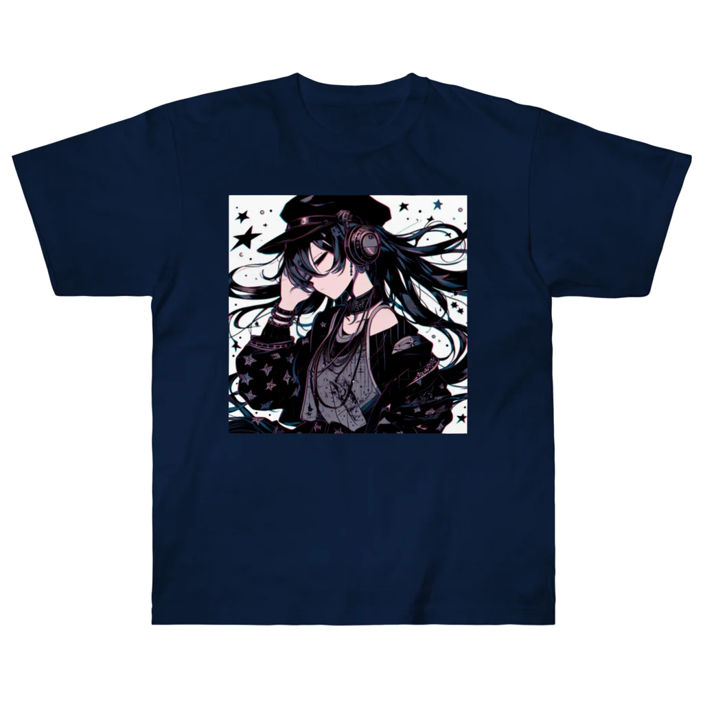 zaisuの音楽女子３ Heavyweight T-Shirt