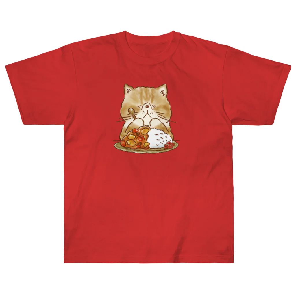 coeur.yu（クードットユー）の「このカレーは絶対絶対美味しいやつ...」 Heavyweight T-Shirt