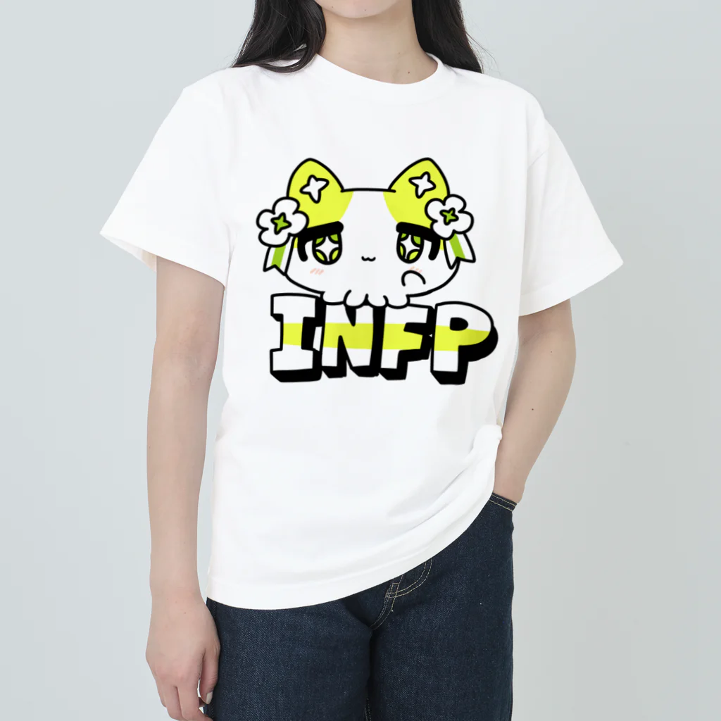 粗品 ハゲタコエビフライTシャツ 白 Mサイズ 16性格タコちゃんず INFP / ムラサキゲジゲジのオンライン
