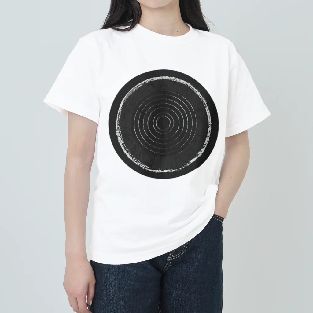 okeiのwheel Heavyweight T-Shirt