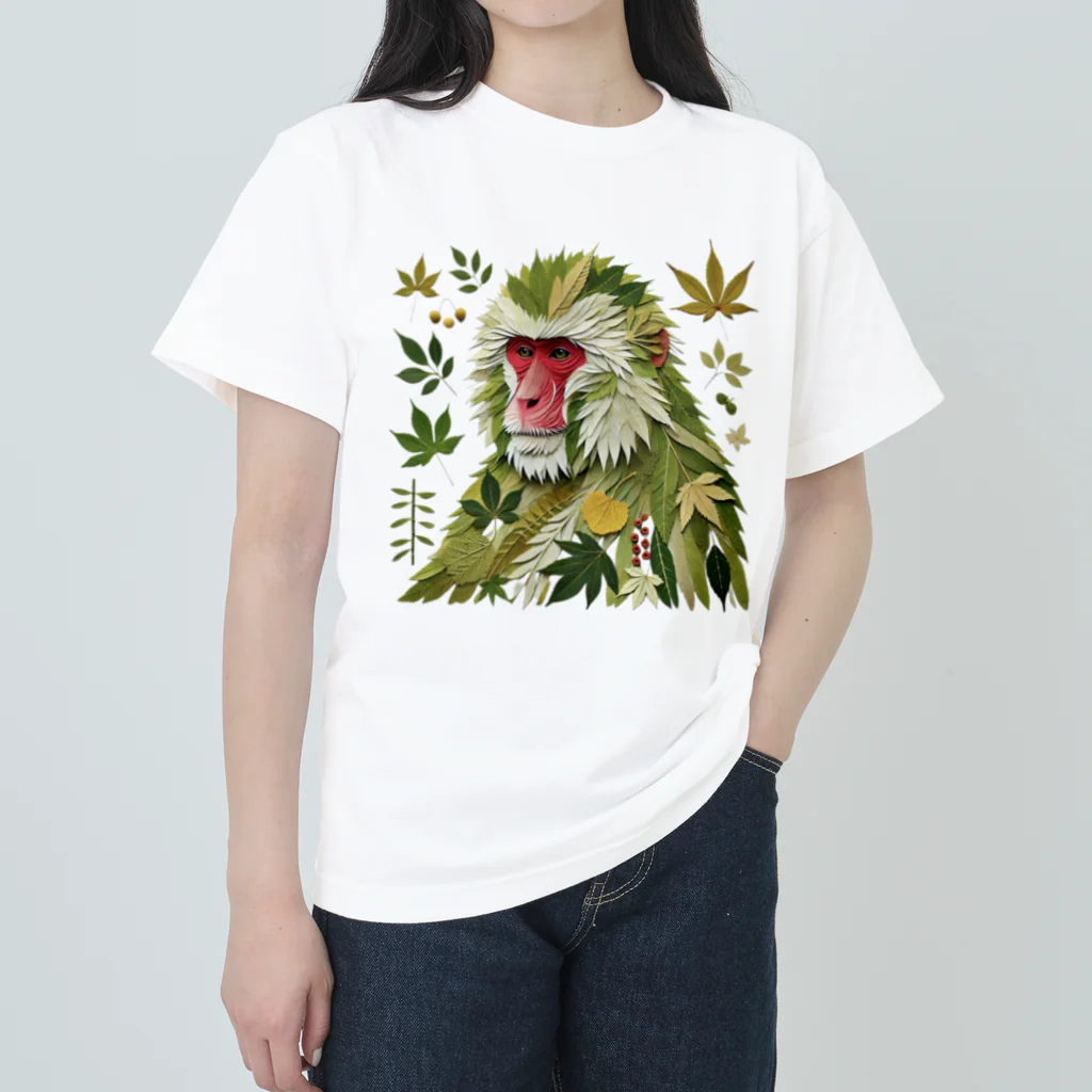 ロボぞう工務店の森が描く肖像 Heavyweight T-Shirt