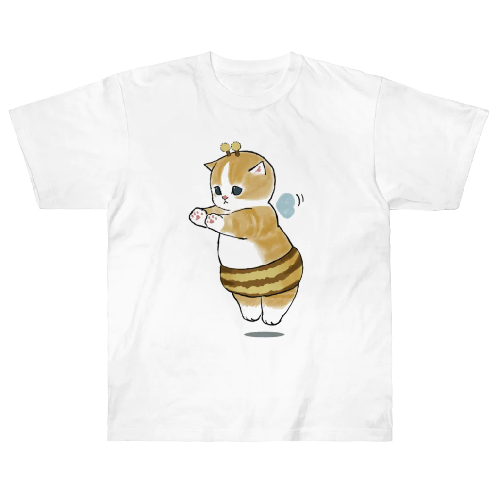 はちにゃん / mofusand ( mofu_sand )のヘビーウェイトTシャツ