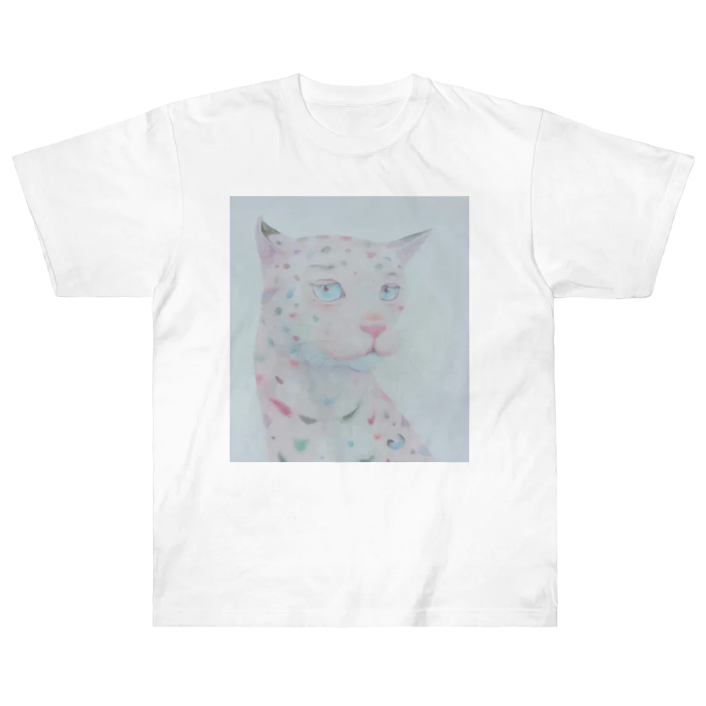 みにゆん　ねこのMysterious ~ magical Heavyweight T-Shirt
