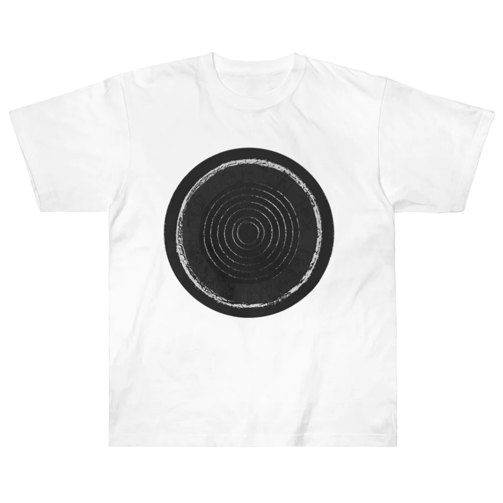 okeiのwheel Heavyweight T-Shirt