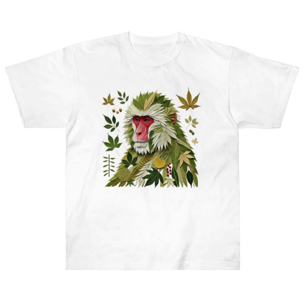 ロボぞう工務店の森が描く肖像 Heavyweight T-Shirt