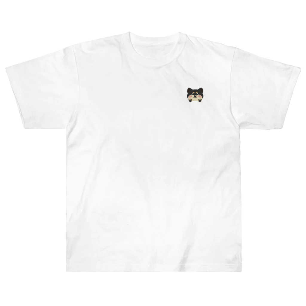 はなうたショップの柴犬いびき Heavyweight T-Shirt