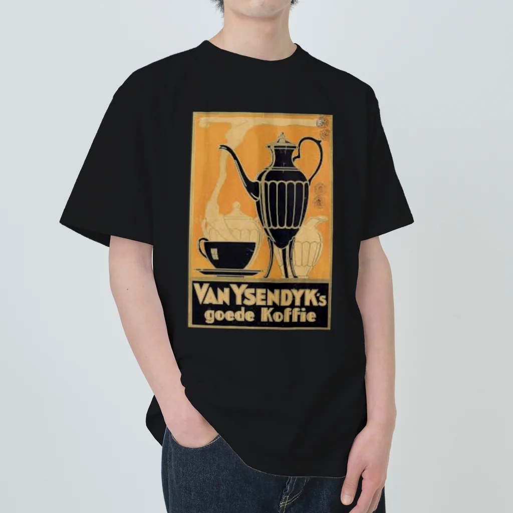YS VINTAGE WORKSのベルギー　珈琲 Van Ysendyk's Heavyweight T-Shirt