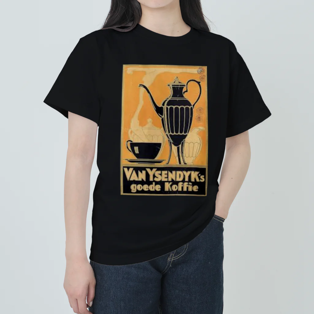 YS VINTAGE WORKSのベルギー　珈琲 Van Ysendyk's Heavyweight T-Shirt