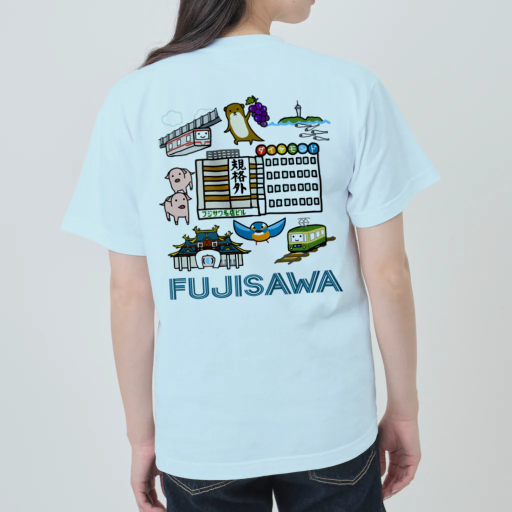 ゆるかもめのラブ藤沢Tシャツ Heavyweight T-Shirt