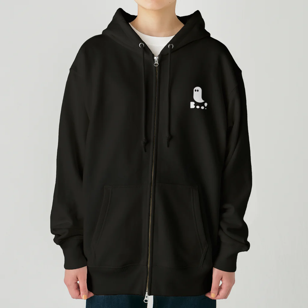 Boo!のBoo!(オバケ) Heavyweight Zip Hoodie