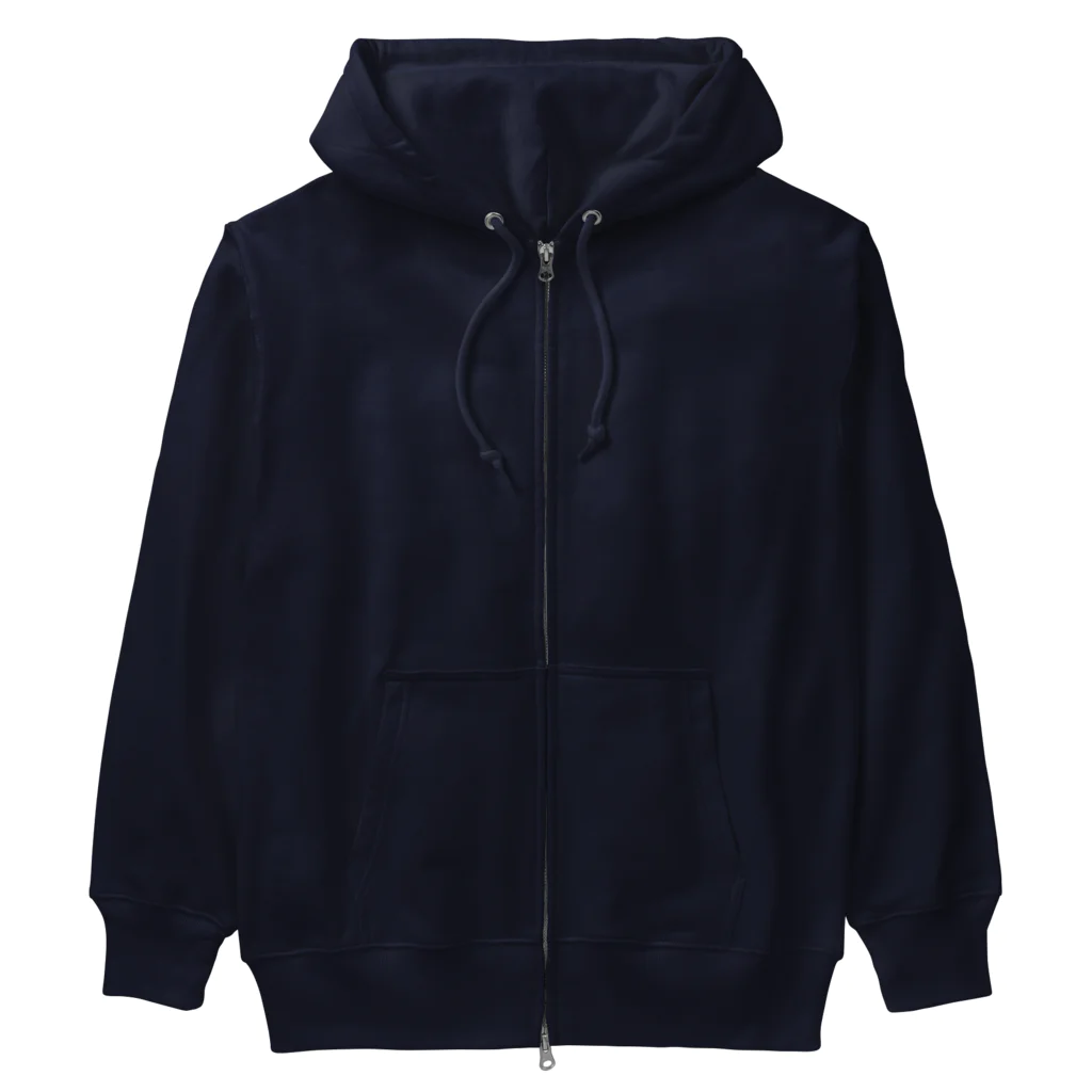 『Nothing Is Real』-- IN SUZURIの吾唯足知（われただたりるをしる。ショルダーアーチ・緑・英語 Heavyweight Zip Hoodie