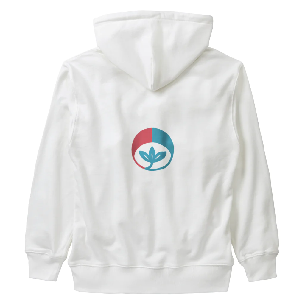 ひなたのHinata 和モダンサインロゴ Heavyweight Zip Hoodie