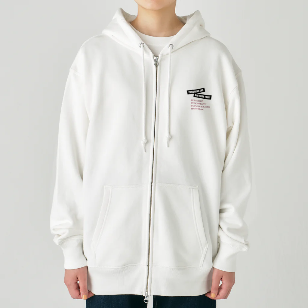 ヤママユ(ヤママユ・ペンギイナ)のPENGUINS THE BIG FOUR LIVE! Heavyweight Zip Hoodie