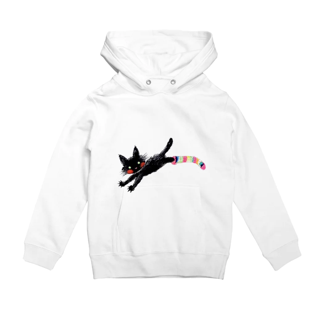かまくらまいのくつしたくろねこ Hoodie