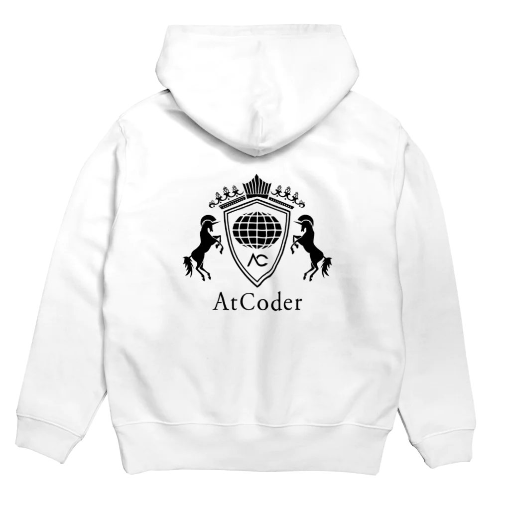 AtCoderのAtCoderロゴグッズ Hoodie:back