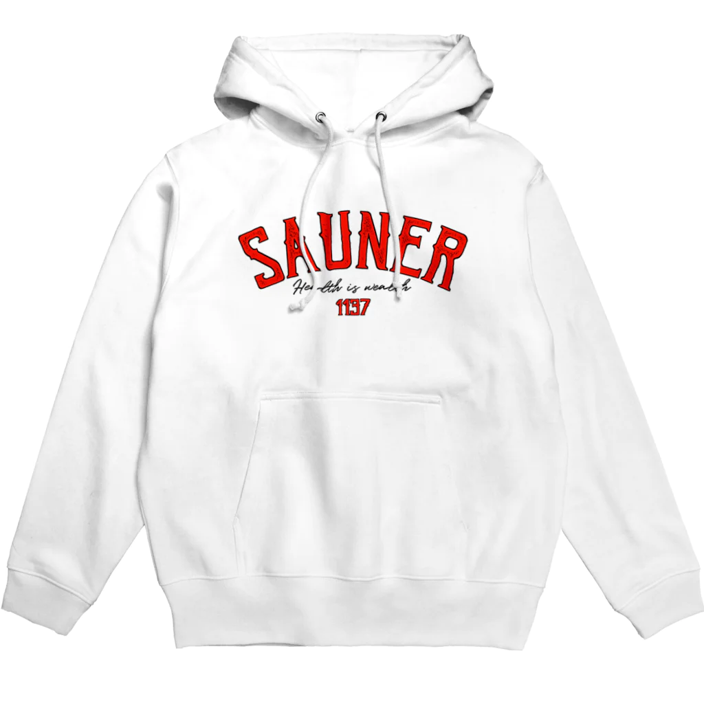 Super Sauna StyleのSAUNER1137 Red Hoodie