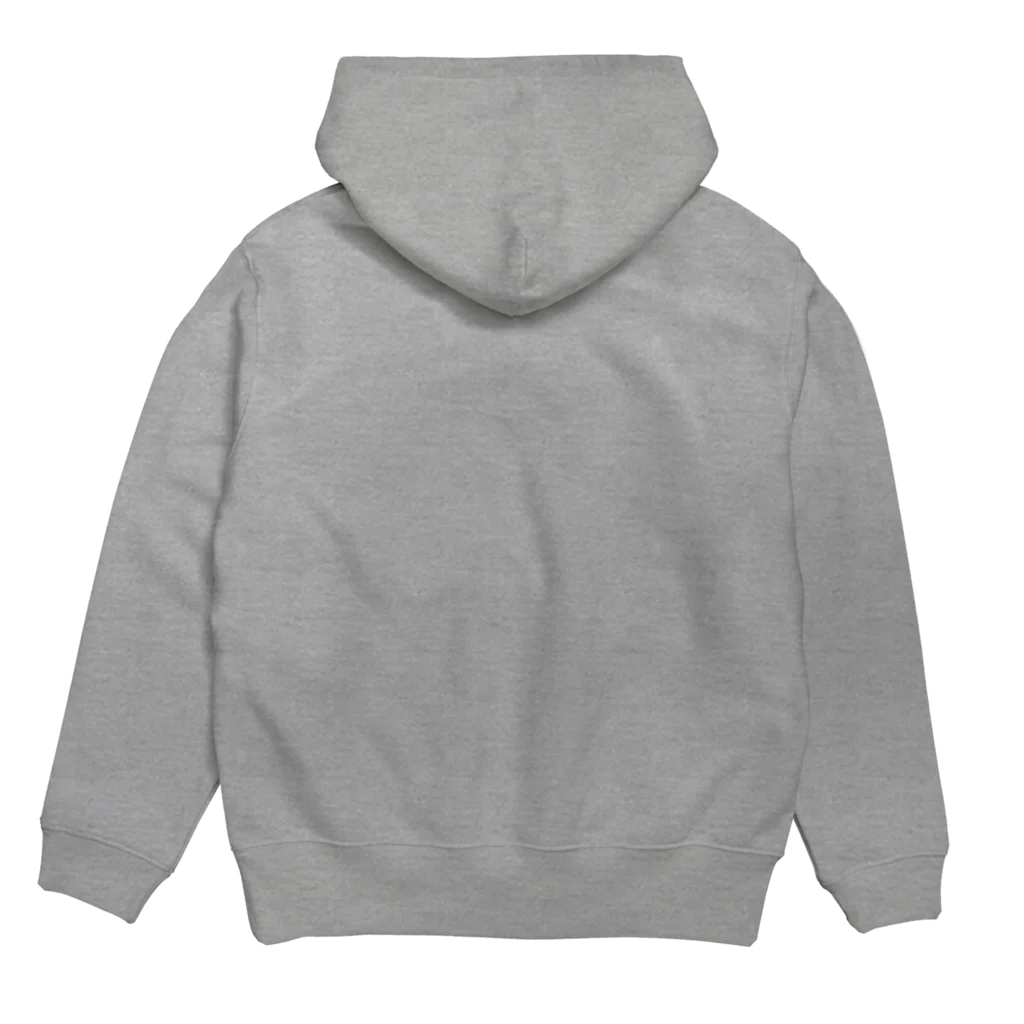 ウサギのウー by NIKUQ WORKSのウサギのウーのシンプルさん Hoodie:back