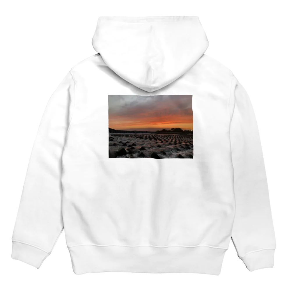 13の夏の終わり Hoodie:back