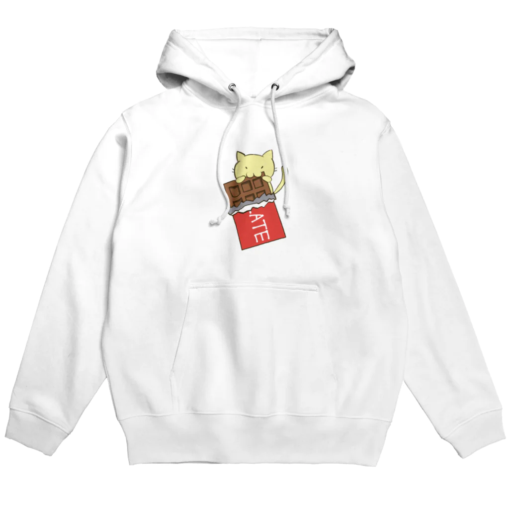 ねこのしっぽのチョコレート Hoodie
