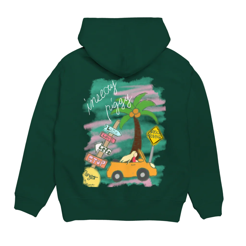 insecty_piggyのAloha Hoodie:back