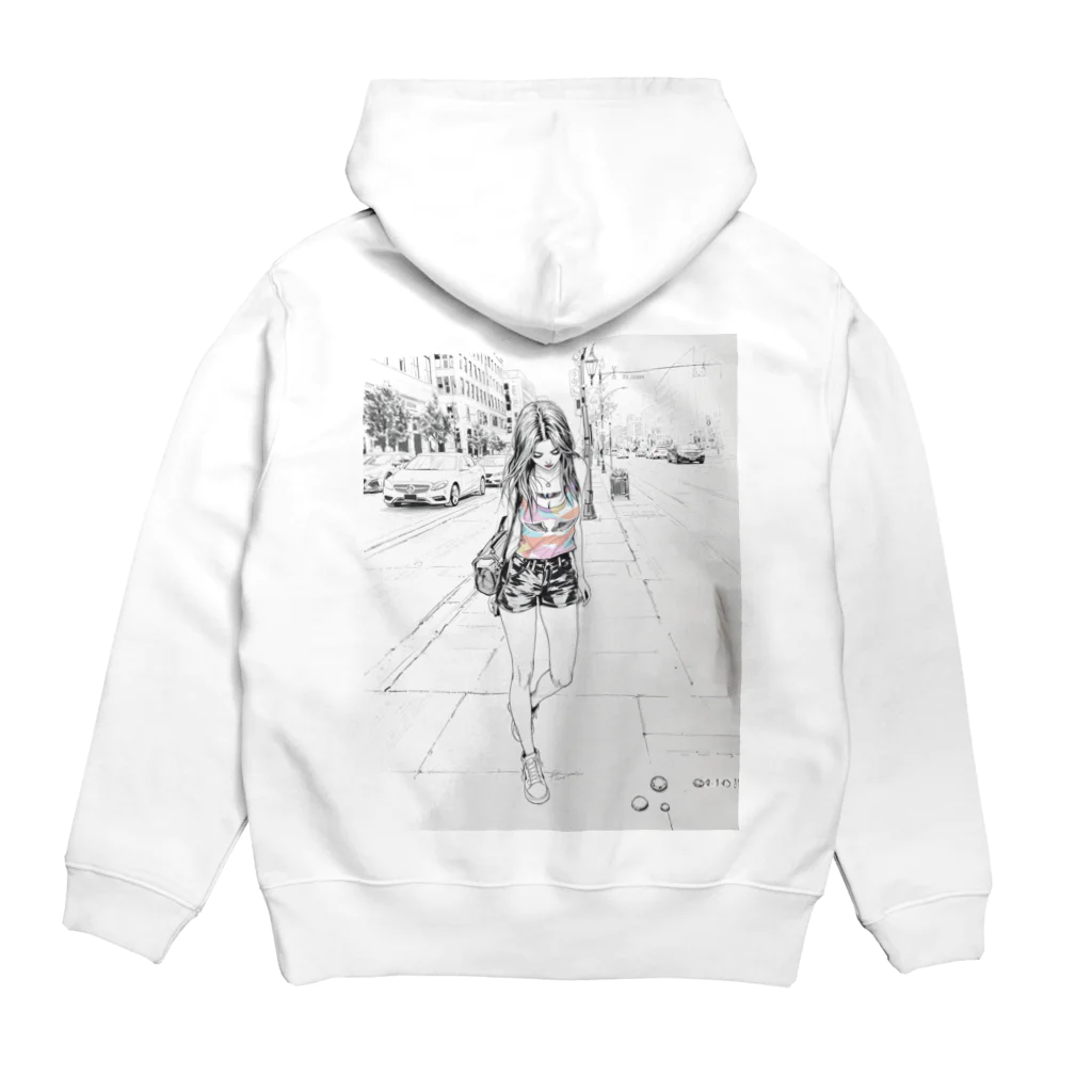 OtoAの隠れた宝石を探す人 Hoodie:back