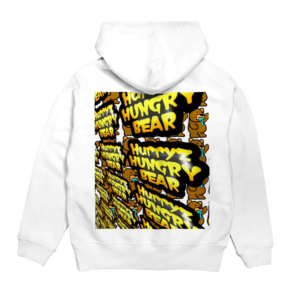 Hurryz HUNGRY BEARのHurryz HUNGRY BEAR 空間 Hoodie:back