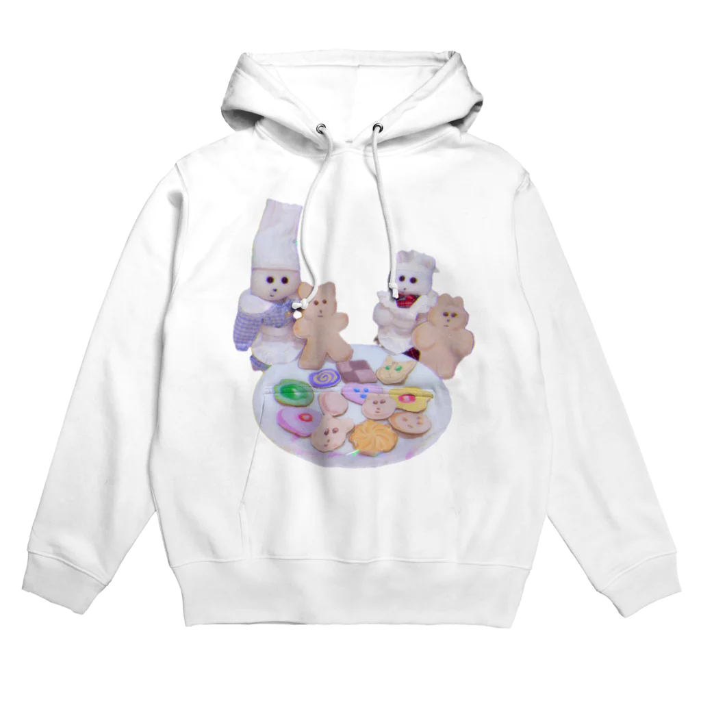 くまきちショップやさんのクッキーをたべよう Hoodie