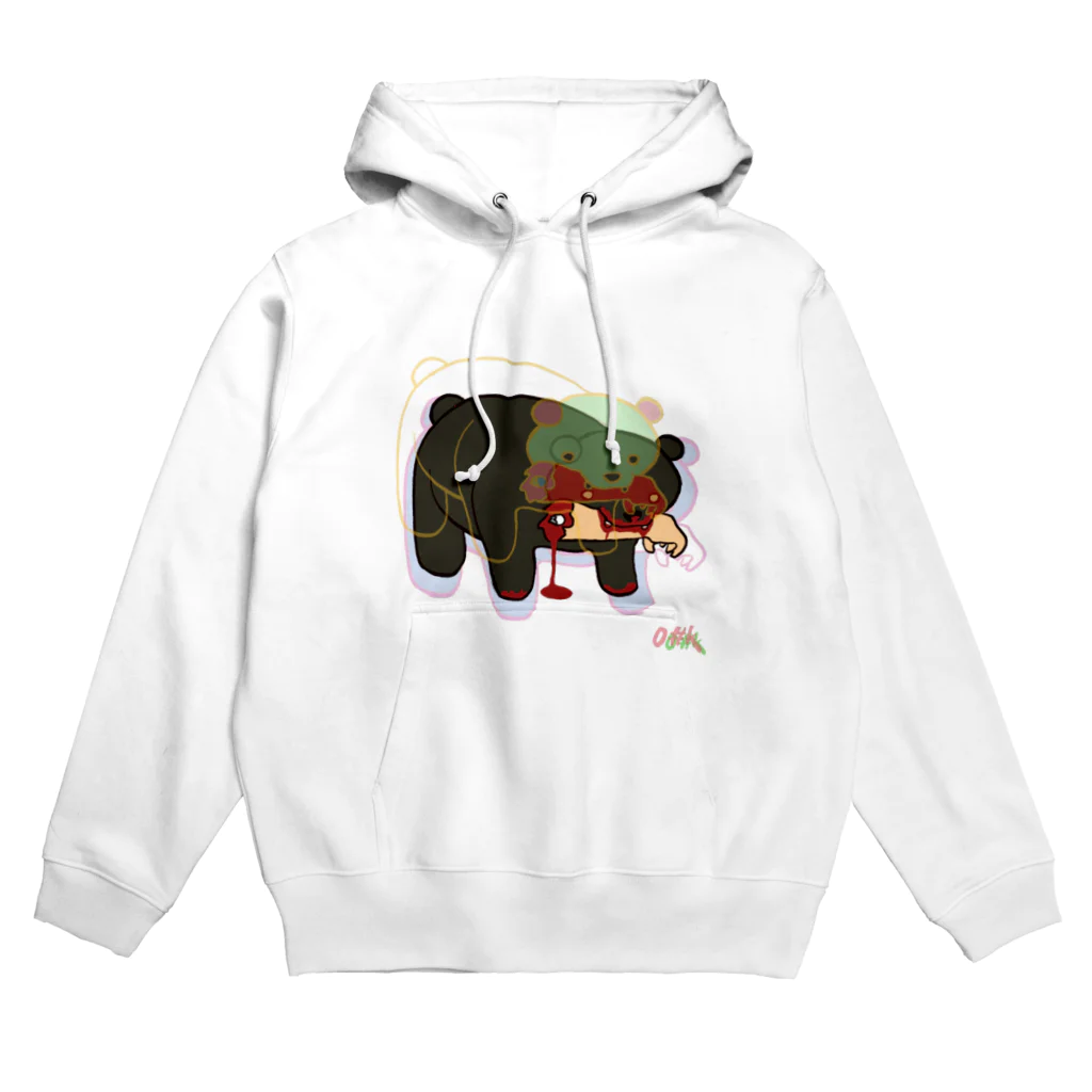 0#kのEating bear 1/9 Hoodie