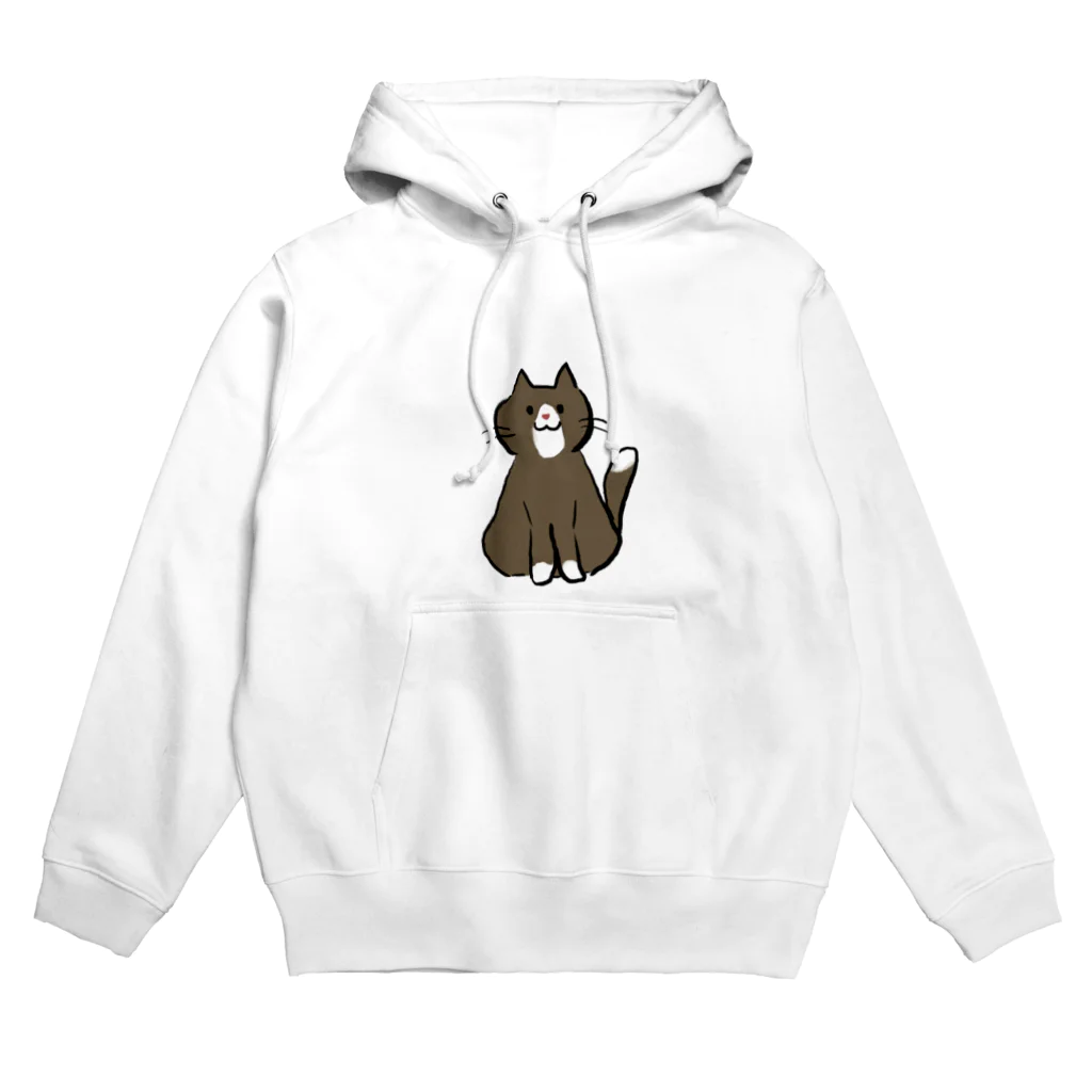 あおのくつ下を履いた柄のニャンコ Hoodie