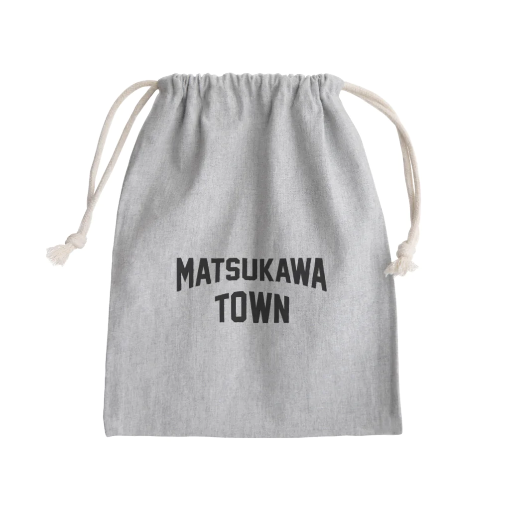 JIMOTOE Wear Local Japanの松川町 MATSUKAWA TOWN Mini Drawstring Bag