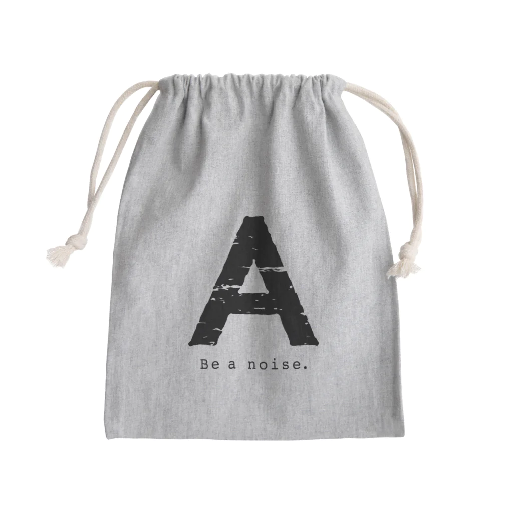 noisie_jpの【A】イニシャル × Be a noise. Mini Drawstring Bag