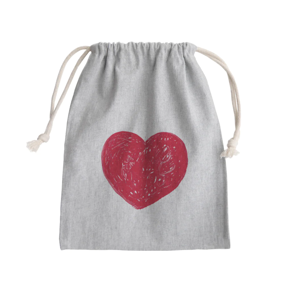 LYKKEオフィシャルのLOVE Mini Drawstring Bag