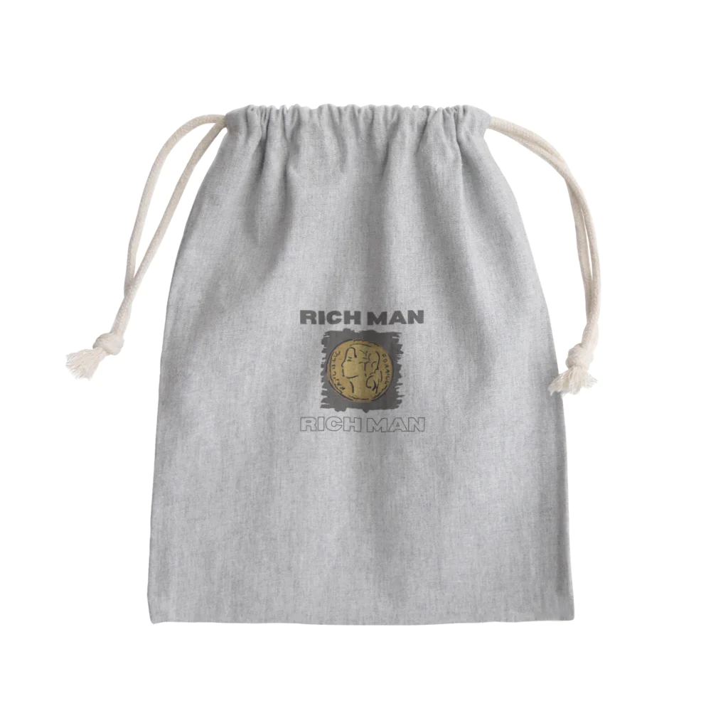 Sky00のリッチマン5 Mini Drawstring Bag