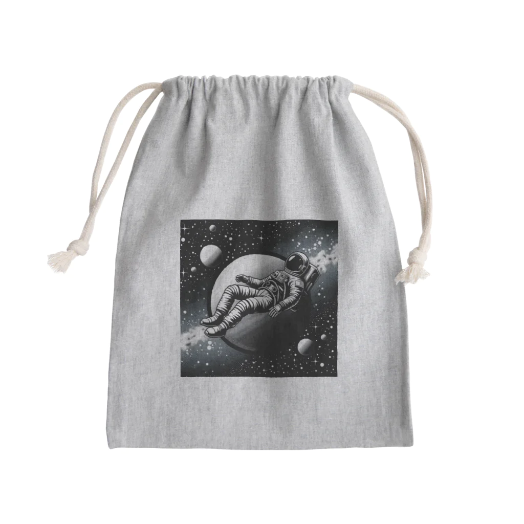 seiya_CosmicPioneerの宇宙の浮遊 Mini Drawstring Bag