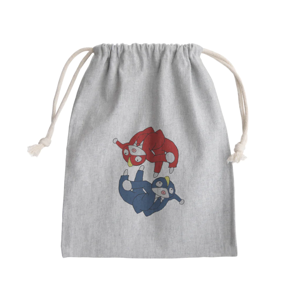 あじまじのうずまき Mini Drawstring Bag
