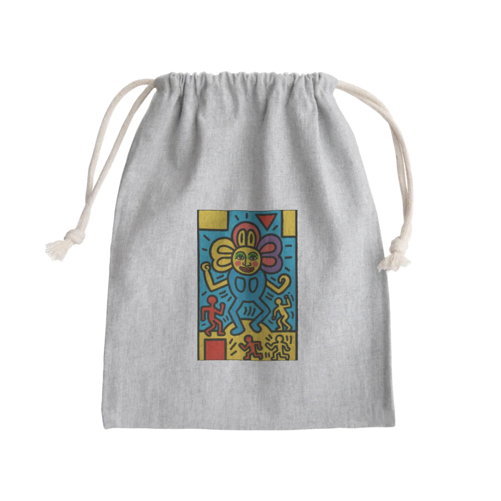PIROTODadaismの愛の四重奏、青い猿の午後 Mini Drawstring Bag