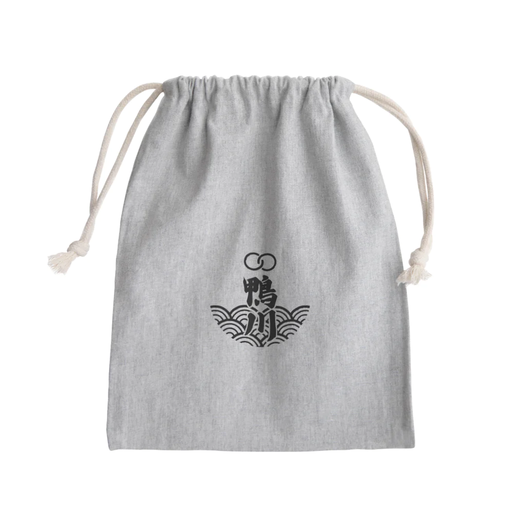 もふもふ商店の鴨川 Mini Drawstring Bag