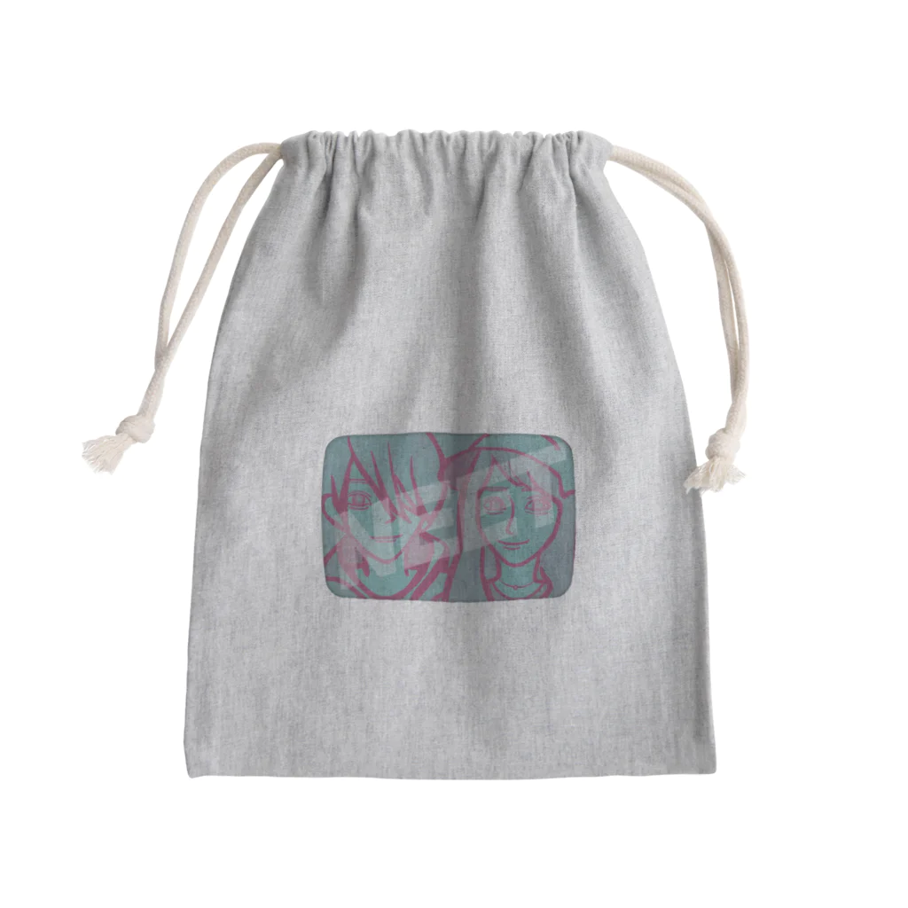 無職組合のゴミ屋さんの超絶NEETグッズ Mini Drawstring Bag